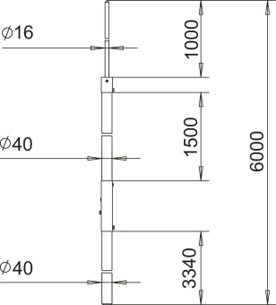 OBO isFang 6000 Isolierter Fangmast 