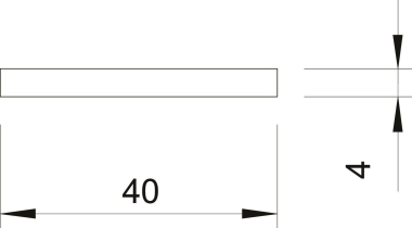 OBO 5052 DIN 40X4 Bandstahl 50kg Ring 