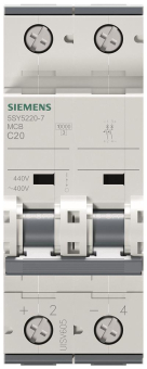 Siemens 5SY52207 Leitungsschutzschalter 