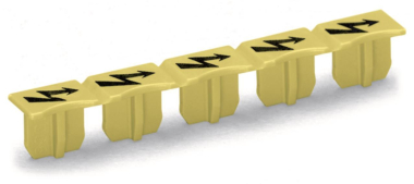 WAGO 2016-115 Warnabdeckung,für 5 