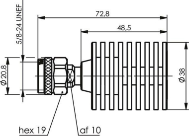 TEGA N-Abschlusswiderstand   J01026A0022 