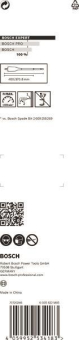 Bosch EXPERT SELFCUT Speed    2608900344 