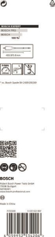 Bosch EXPERT SELFCUT Speed    2608900346 