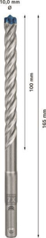 Bosch 10xHammerbohrer Expert SDS-plus-7X 