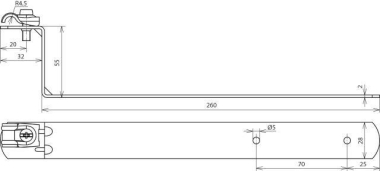 DEHN Dachleitungshalter           202040 