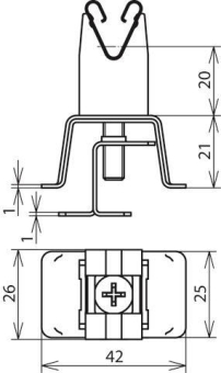 Dehn 206049 LH ZG LH ZG 8 H20 KB4.16 V2A 