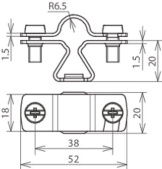 DEHN Leitungshalter NIRO          274113 