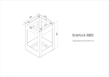 Walther E8ES Erdstück zu ECOLECTRA 200 