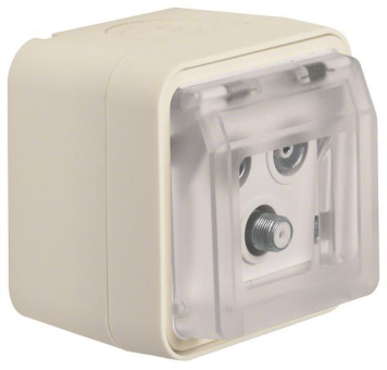 Berker Antennen-Steckdose 3Loch 12033532 