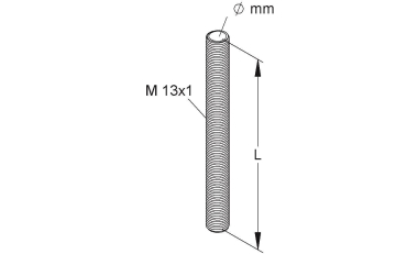 HKL Gewinderohr M13              305M/50 