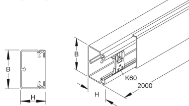HKL Kanal 40x62               HKL 4060.6 