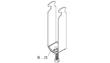 NIED Hammer.-Bügelschelle 9-12mm  B 12/3 