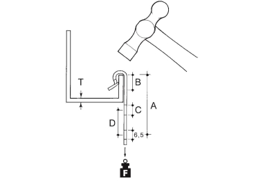 NIED E-KLIPS, Flanschkralle, t=   AV-155 