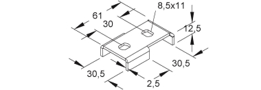 Niedax TV30 T-Verbinder            TV 30 