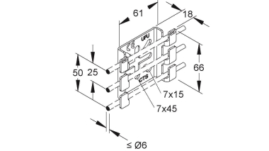 NIED Gitterrinnen             GTMB 65 E3 