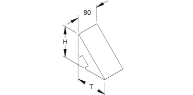 Niedax Sägekern f.Pultkanal     PGSK 120 