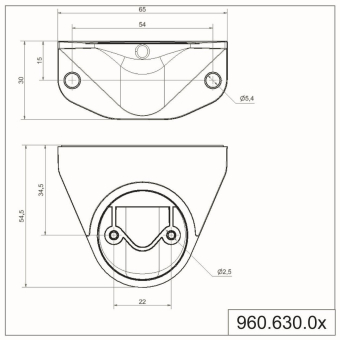 Werma Winkel verdeckte          96063001 