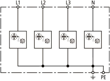 DEHN Anschlussfertiger       DSH TNS 255 