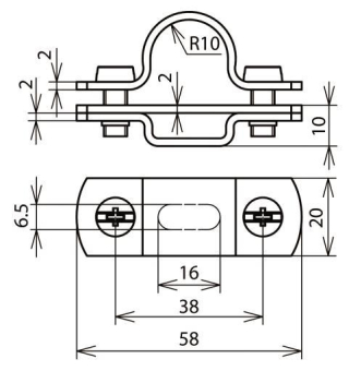 DEHN Leitungshalter für HVI-      275229 