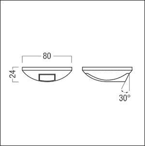 ZUM Deckensensor Aufbau LSD     20731906 