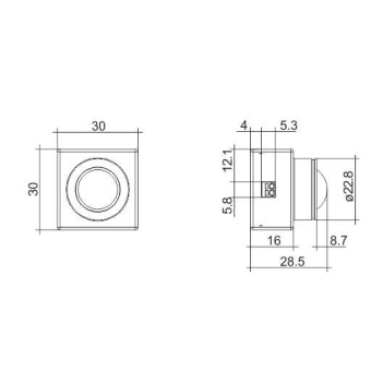 Zumtobel MSensor G3 SFI 30 PIR  28002119 