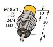 Turck Induktiver Sensor   NI10-G18K-AP6X 