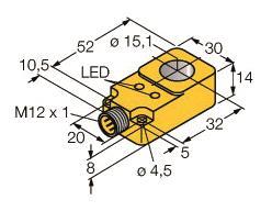 Turck Induktiver   BI15R-Q14-AP6X2-H1141 