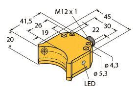 TURCK Induktiver   NI4-DS20-2AP6X2-H1141 