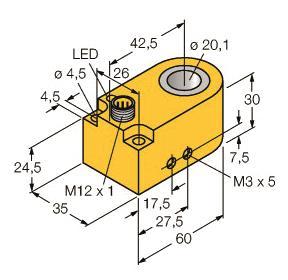 Turck Induktiver   BI20R-W30S-AP6X-H1141 