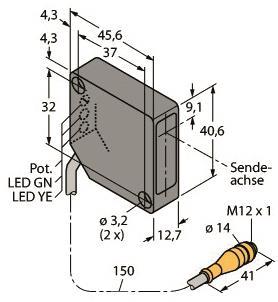 TURCK PD45VP6LLPQ, Opto      PD45VP6LLPQ 