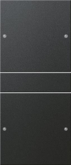 GIRA 2182005 Wippenset 2fach (1+1) 