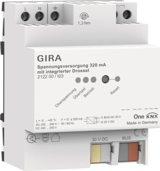 GIRA 212200 Spannungsversorgung 320mA 