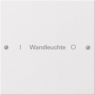 GIRA 220127 Wippenset 1fach beschreibbar 