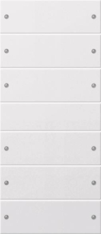 GIRA 218603 Wippenset 6fach (3+3) 