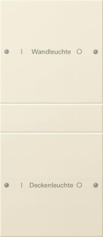 GIRA 220201 Wippenset 2fach (1+1) 