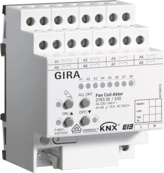 GIRA 216300 Fan Coil Aktor KNX REG 