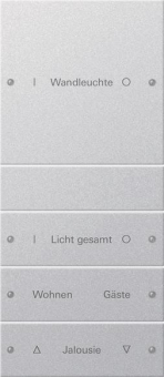 GIRA 220426 Wippenset 4fach (1+3) 