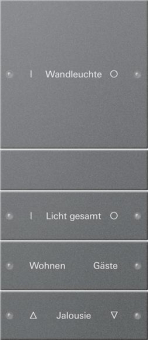 GIRA 220428 Wippenset 4fach (1+3) 