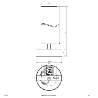 EVN LED Deckenanbau-rund-sw-    CS150925 