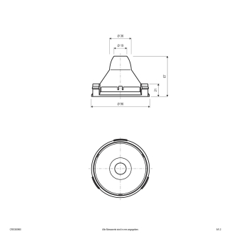 EVN Reflektor mit swen         CRE350960 