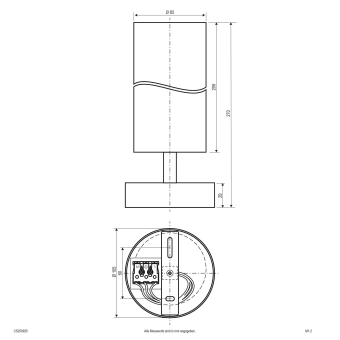 EVN LED Deckenanbau-rund-sw-    CS250925 