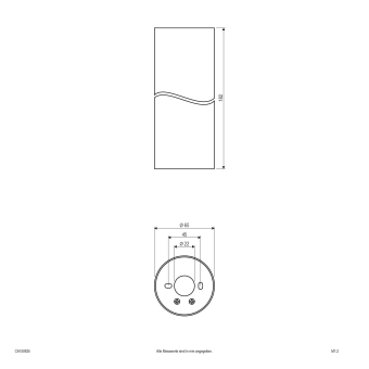 EVN LED Deckenanbau -rund -sw   CA150925 