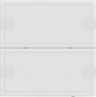 GIRA 5002003 Tastsensor4 Komfort 2fach 