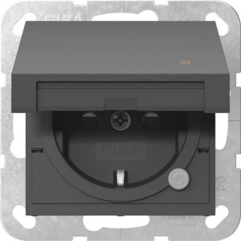 GIRA 4552005 SCHUKO-Steckdose KD Kontr.+ 