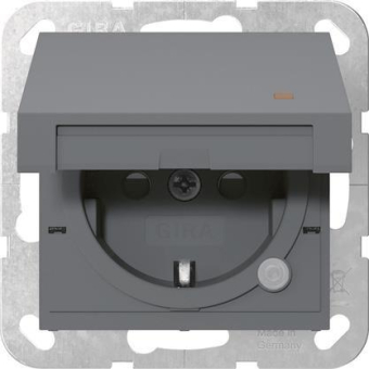 GIRA 455228 SCHUKO-Steckdose KD Kontr.+ 