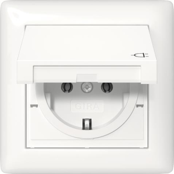 GIRA 415703 SCHUKO-Steckdose KD+Set 