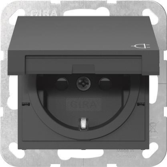 GIRA 4414005 SCHUKO-Steckdose KD+Shutter 