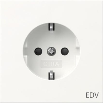 GIRA 446170 SCHUKO-Steckdose Aufdr.EDV+ 