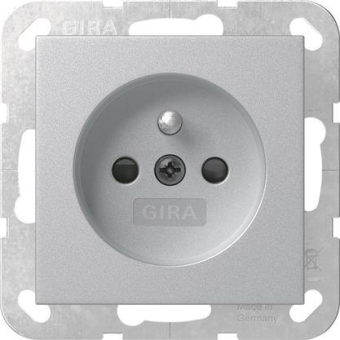 GIRA 448526 Steckdose Erdstift+Shutter 