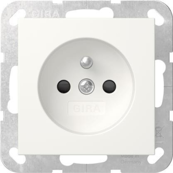 GIRA 448527 Steckdose Erdstift+Shutter 